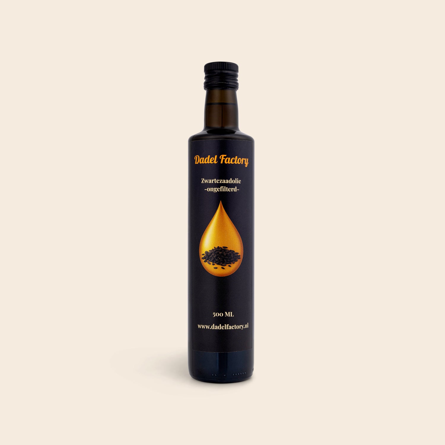 Zwartezaadolie 500ml – 100% Puur & Koudgeperst